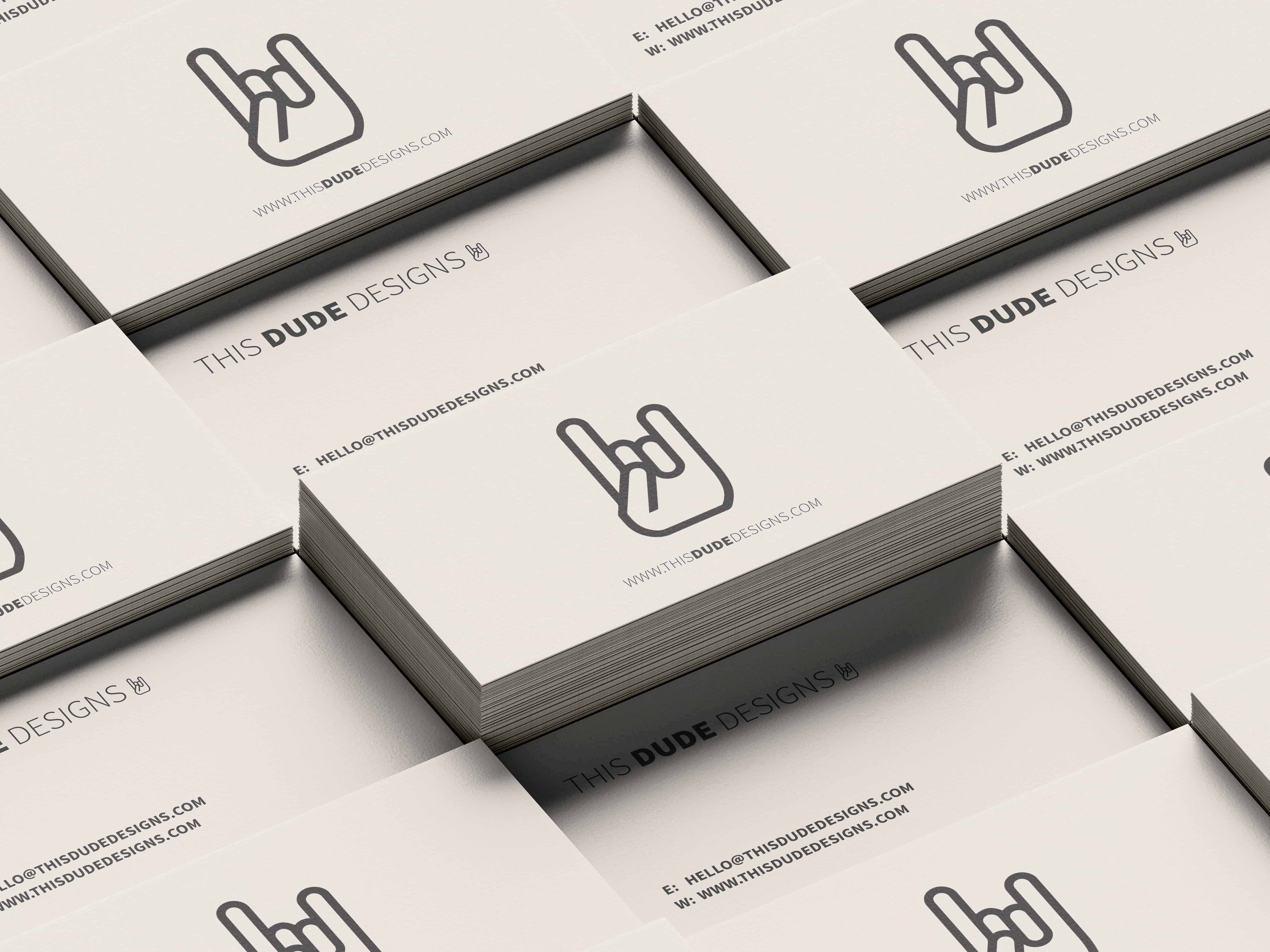 Business Cards by This Dude Designs